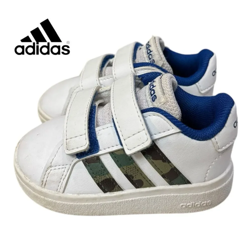 Adidas Grand Court 2.0 Shoes Baby Toddler Kids Sneakers 4K